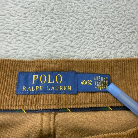 Polo Ralph Lauren Varick Slim Straight Brown Corduroy 40x32 - Picture 2 of 16